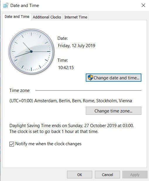 Instellingen Windows stap 1